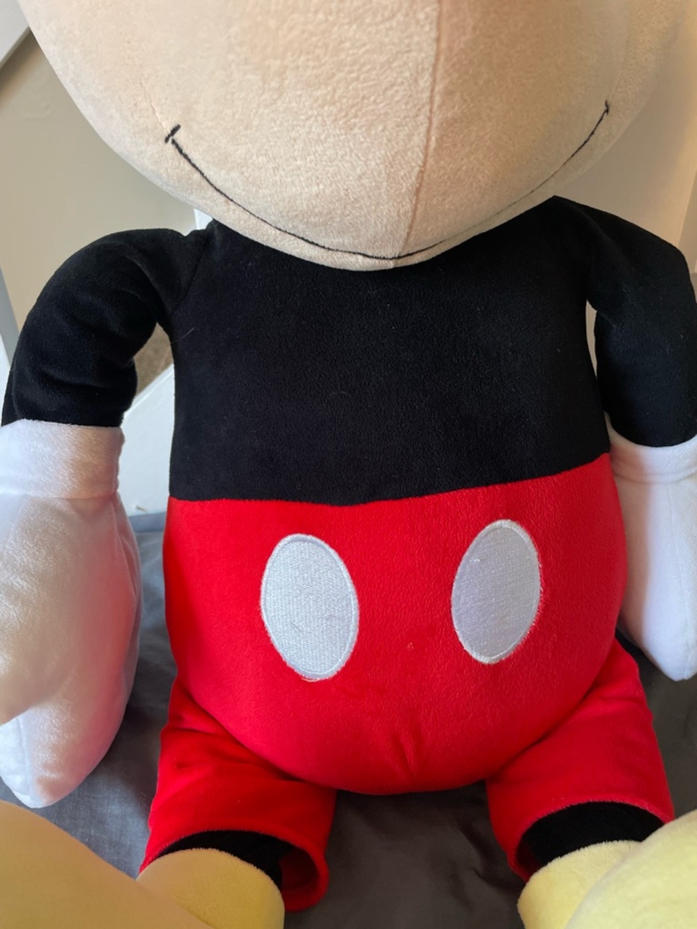 Disney Baby Mickey Mouse Jumbo Stuffed Animal Plush Toy 40inch - Good condition - Picture 4 of 9